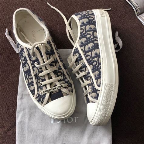 cream dior sneakers|authentic christian Dior sneakers.